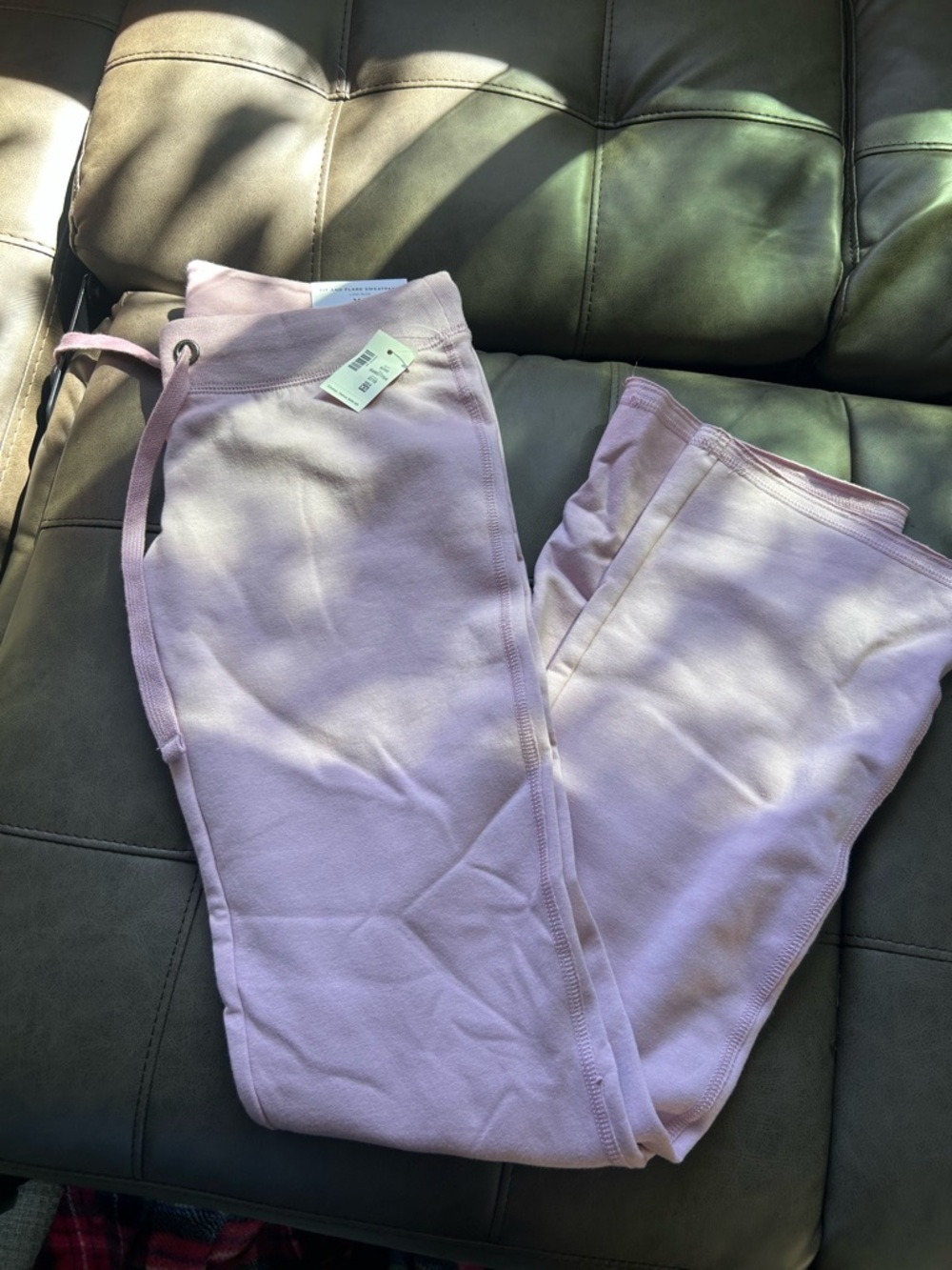 AERO Light Pink Drawstring Sweatpants